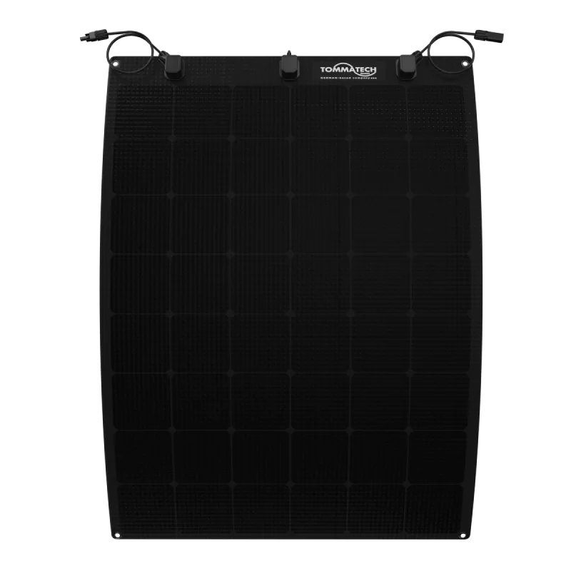 TommaTech 170 Watt Esnek Güneş Paneli - Full Black